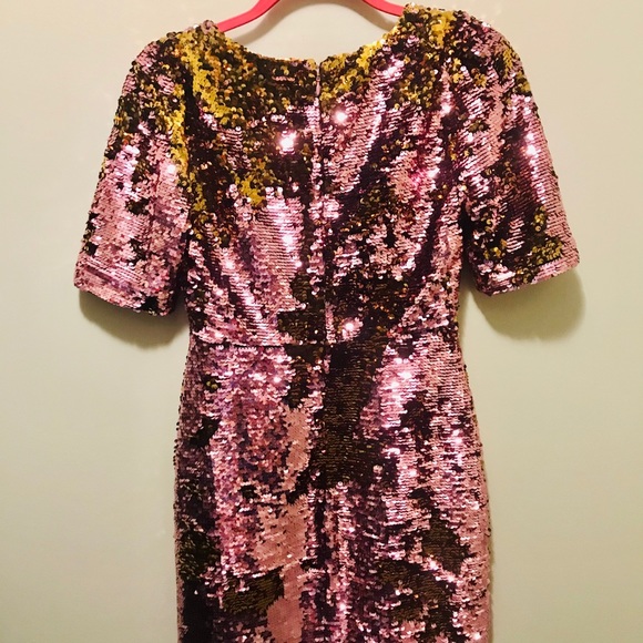 For Love and Lemons pink sequin dress - Picture 2 of 5